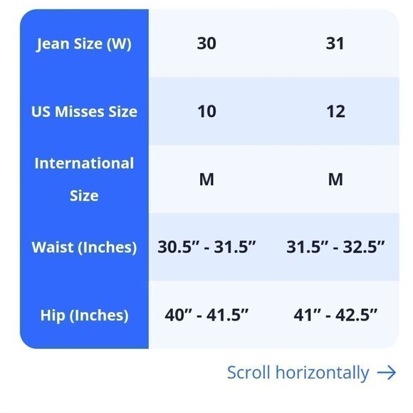 NWT Hart denim with fun black print sz 31 - Picture 10 of 10